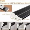 Cross-Wedge Self-Adhesive Sealing Strip for Windows & Doors - Windproof, Soundproof, and Caulking Solution.