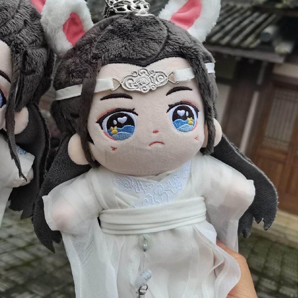 New Arrival 20Cm Mo Dao Shi Lan Wangji Wei Wuxian Plush Toys Anime Plush Cotton Dolls Kawaii Manga Stuffed Plushie Toys Gifts