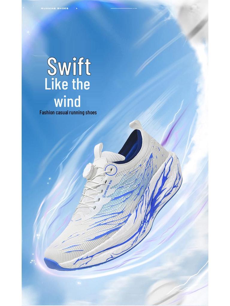 Luminous Lightweight Carbon Plate Running Shoes for Parent-Child Sports and School Racing