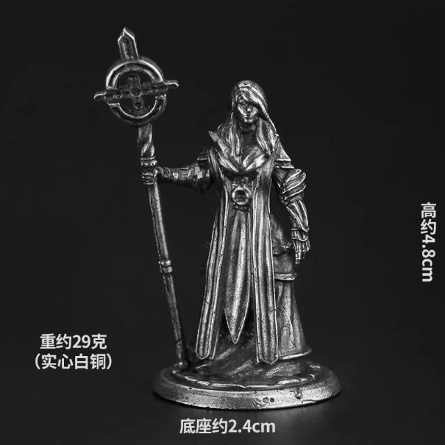 Metal Soldier Action Figure Miniature Board Game Model Desktop Ornament Collection Toy Gift