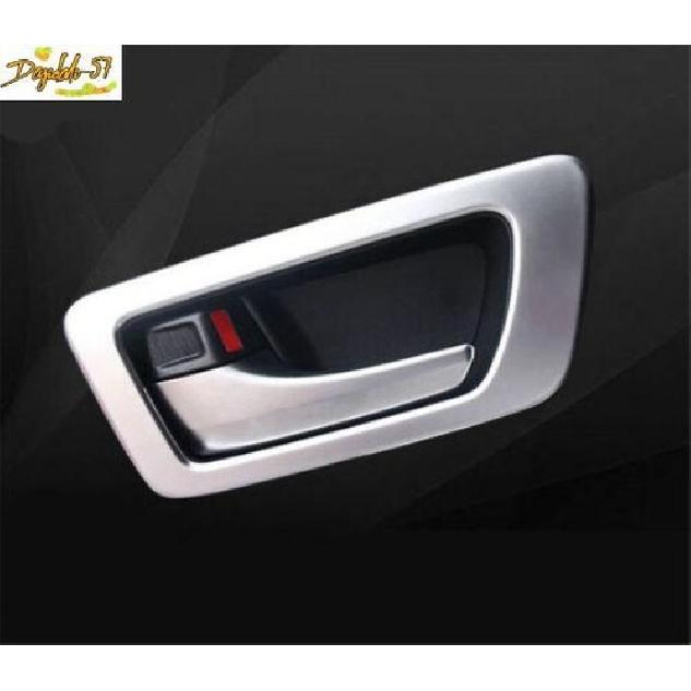 Silver Inner Car Door Handle Bowl Cover Trim For Toyota Highlander 2017-
