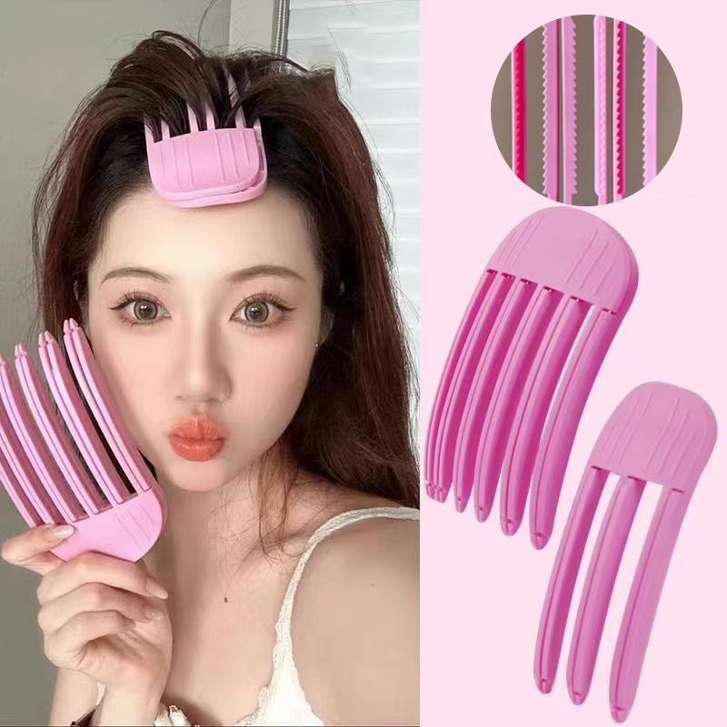 3/6 hřebenových zubů Přírodní kořen vlasů Nadýchané klipy Kudrnaté třesky Spona pro styling vlasů Hairs Lazy Diy Tool Kadeřnictví bez stop Příslušenství