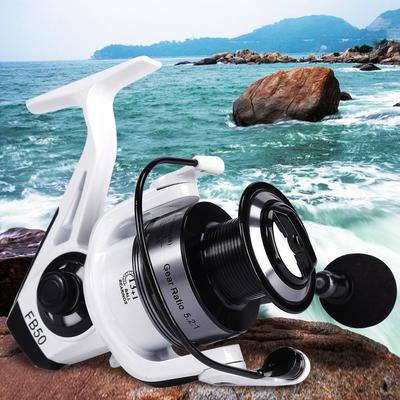 Cuscinetti a sfera per mulinello da pesca spinning 13 + 1 bobina in alluminio Potente trascinamento ruota ultraleggera scorrevolezza