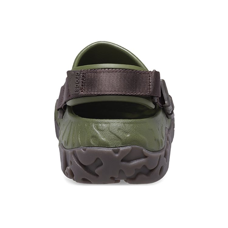 Crocs EVA Lightweight Non-Slip Breathable Sports Sandals Men Sandals Army-Green 208391-32C