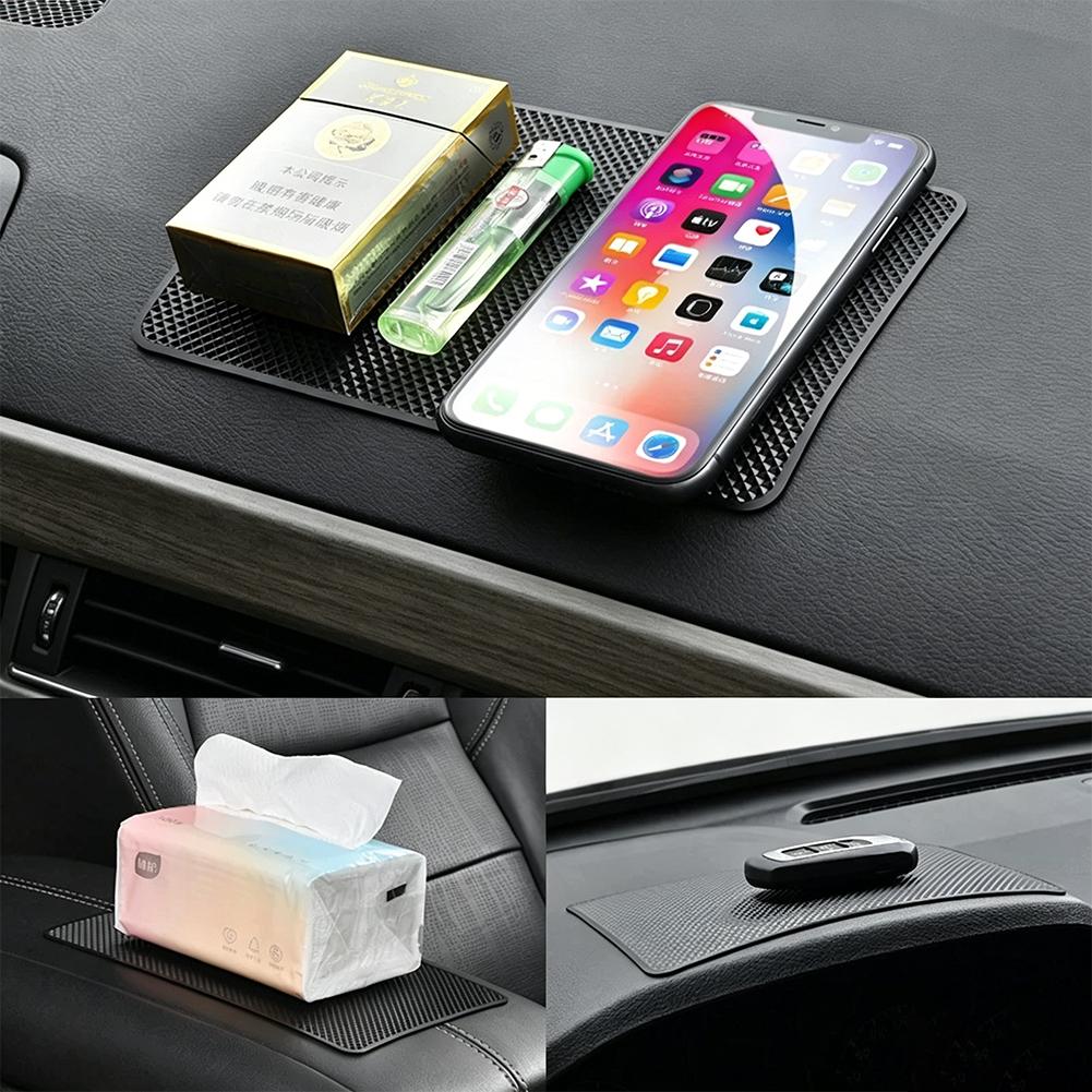 T161Pcs Rubber Car Dashboard Anti-Slip Pad Interior Storage Mat Accessories For BMW E90 G80 M3 G30 M5 F82 F83 F20 F21 G42 F95 F96 M