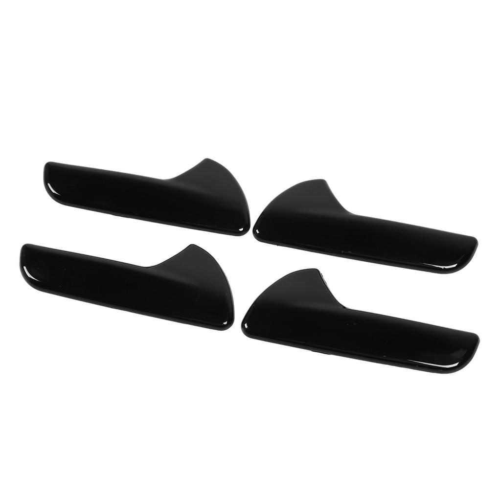 4 Pcs Inner Door Handle Cover Trim Fashionable Anti Scratch Abrasion Proof Easy Install for Cars