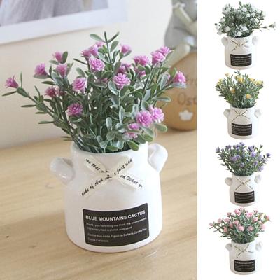 1 Stück künstliche Topfblume Babysbreath Bonsai DIY Garten Hochzeit Party Dekor