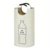 Foldable Large Oxford Cloth Laundry Basket - Washable, Portable, with Aluminum Handles