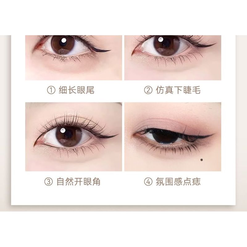 NOVO - Řada Květiny Malířské Jemné Tekuté Oční Linky - 2 Barvy