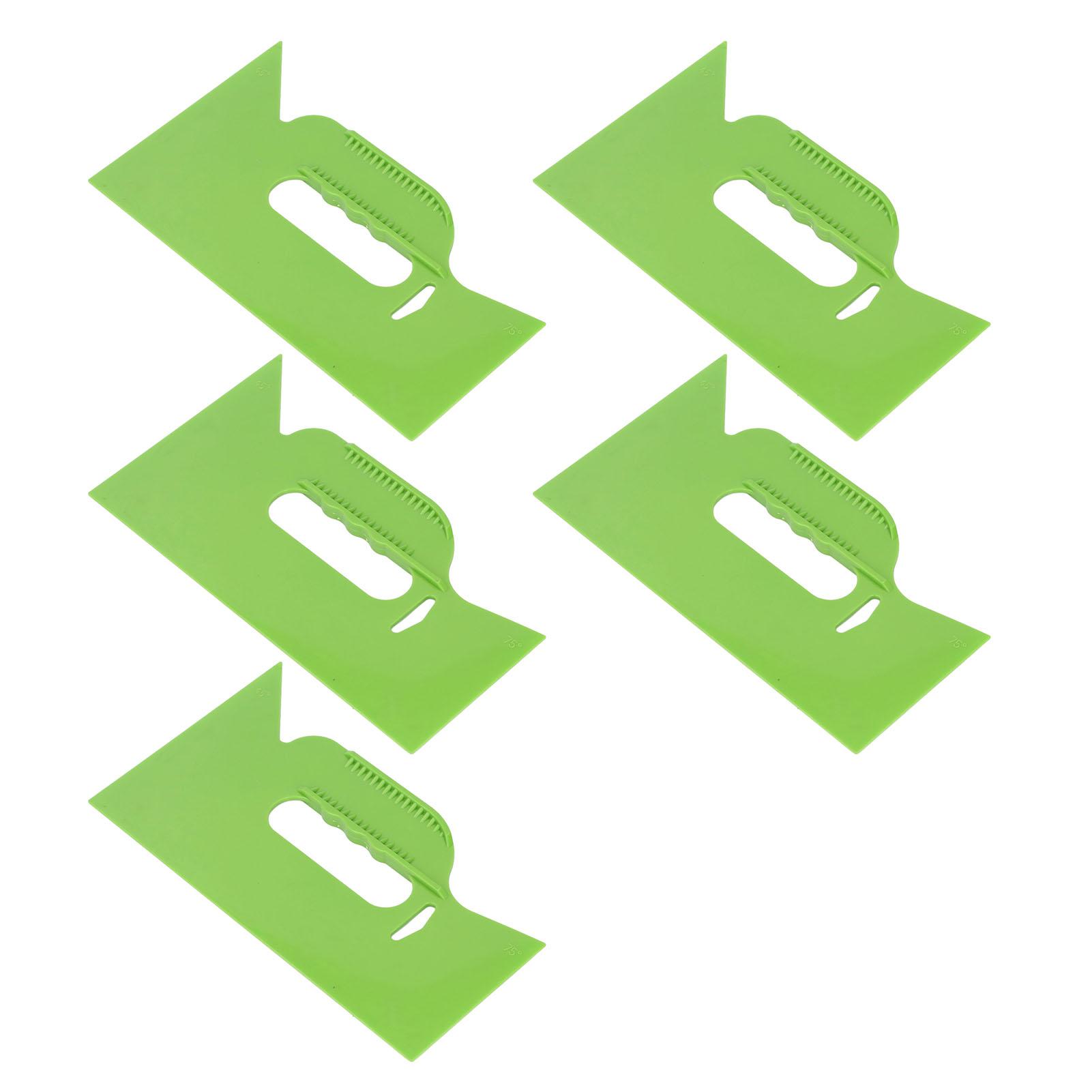 

5 шт. 10-дюймовый шпатель из ПП-пластика, гибкий, многоугольный скребок для краски для гипсокартона