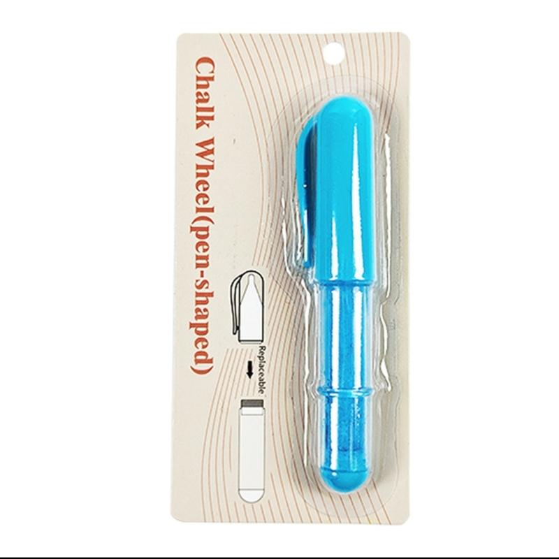

Pen-shaped Chalk Wheel Erasable Fabric Chalk Tailor Chalk Sewings Chalk Fabric Chalk Marker Crafting Tool for Leather