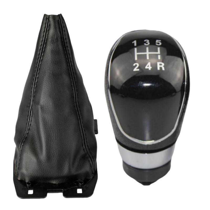 För Ford Ecosport 2013 2014 2015 2016 2017 2018 Manuell Växellådsspaksknopp Damask Stövelskydd Fodral Krage Bilstyling Tillbehör