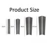 Real Carbon Fiber B Pillar Trim Sticker Panels For BMW X6 2009-2014 Car Exterior Styling Accessories Kit Sets Replacement Panels