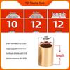 Self-Lubricating Oil-Impregnated Copper Bearing Bushing, Inner Guide 3-5, 6-8, 10-14, 15-32