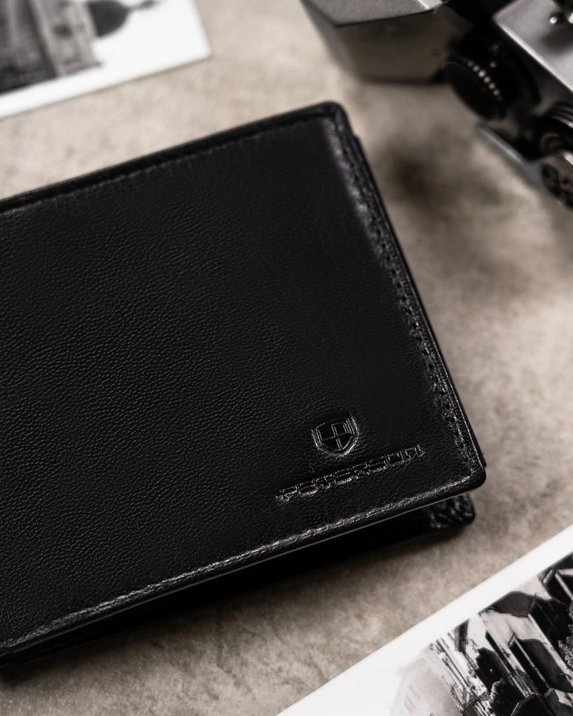 Peterson Mittlere Leder Geldbörse und Schlüsselanhänger Geschenkset für Herren