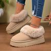 Casual Women's Winter New Suede Super Mini Girls Cotton Shoes  Short Plush Warm Light Walking Snow Boots for Women