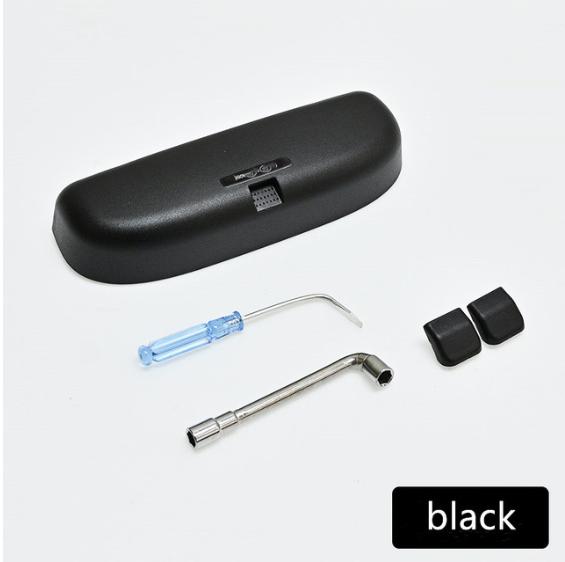 Car Glasses Case for Land Rover Freelander Discovery 3 4 5 Evoque Sunglass Holder Glasses Clip Box Storage Organizer Accessories