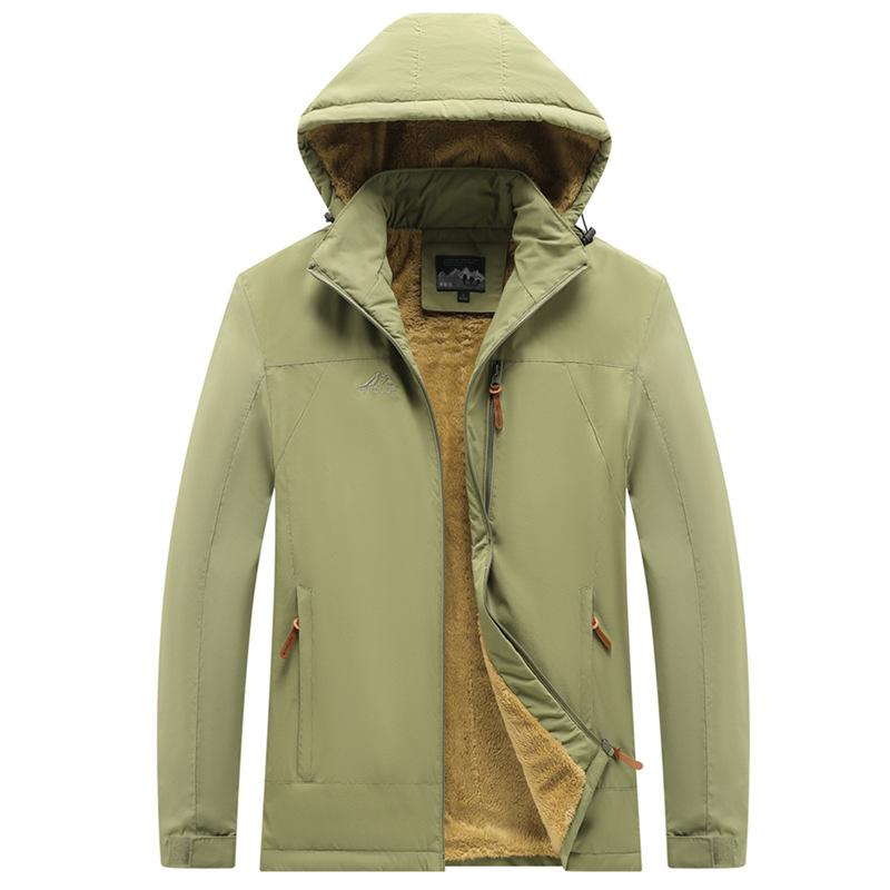 Autumn and Winter Assault Jacket, Sports Waterproof Mountain Climbing Loose Cotton Jacket