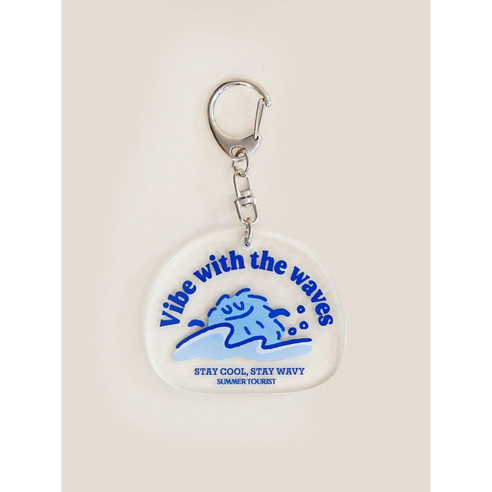 

Summer Tourist Key Ring_Vibe Wave OS