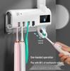Wall-Mounted Automatic Toothpaste Dispenser & Multifunctional Toothbrush Holder with Sterilization
