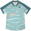 Match Graphic Short Sleeve V-Neck Tee Men Tops Mist-Pine 2041A228-302