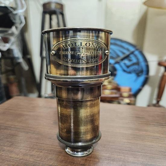 

Латунный телескоп, 40,64 см Морская подзорная труба, Высокое увеличение Премиум качество Морской декор Уникальный подарок для него