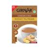 Girnar Instant Ginger Tea Premix – 10 Sachets | Vegan Powder Blend for Cozy, Aromatic, Refreshing Tea Anytime, Anywhere