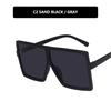 Square Women Sun Glasses Female Eyewear Eyeglasses Plastic Frame Uv400 Shade Fashion Driving New Oversized Sunglasses