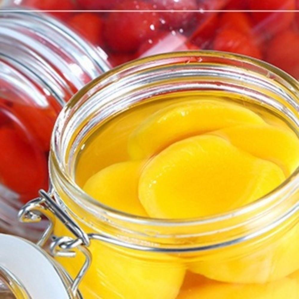 New 500/750/1000ml Glass Sealed Bottle Airtight Lid Food Preservation Storage Container Transparent Food Pickle Jar Jam
