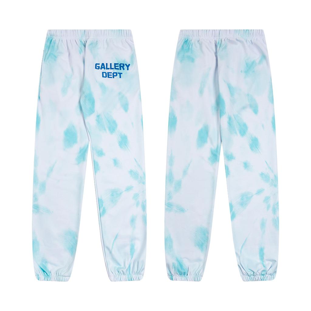 Cross-border Foreign Trade G D Splashing Ink Graffiti Casual Loose Trousers Splicing Couple Leggings Sweatpants Tide Men and Women the Same Style
