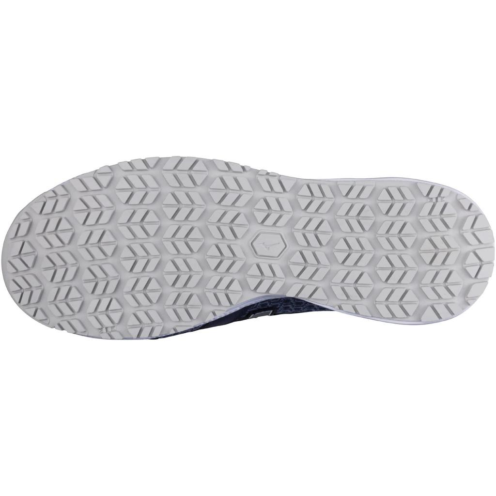 Mizuno VH11L Breathable Work and Safety Blue and Size 3E Men's All-Purpose Shoes, White, 27.5 Cm,