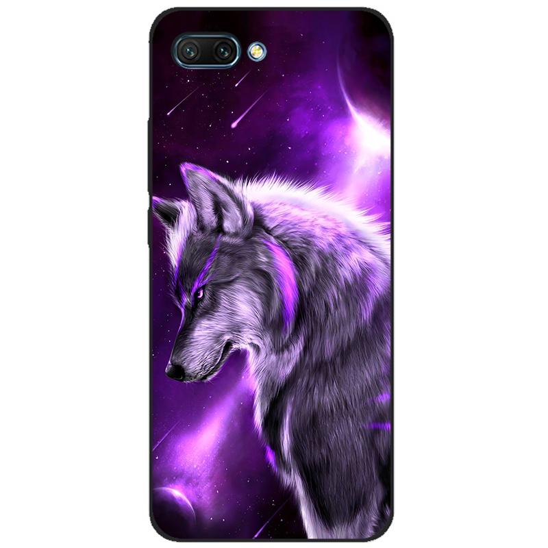 For honor 10 case soft silicon tpu back phone cover for huawei honor 10 Case Etui protective printing coque black tpu case
