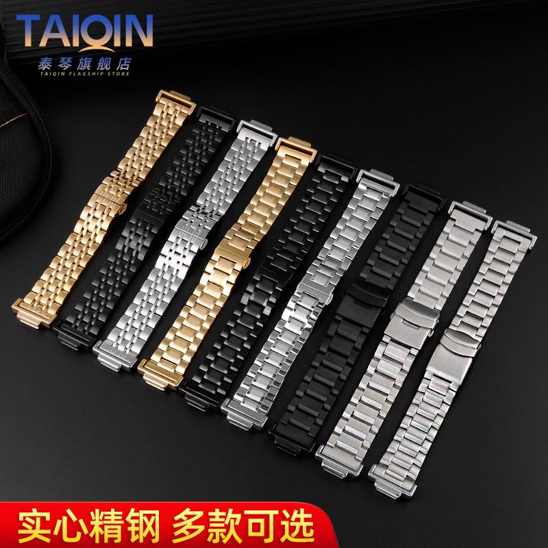 For Casio G-SHOCK GA110/100 GM2100 GA2100 watch strap DW-5600 GW-B5600 5610 Men metal Stainless steel Butterfly clasp watchband