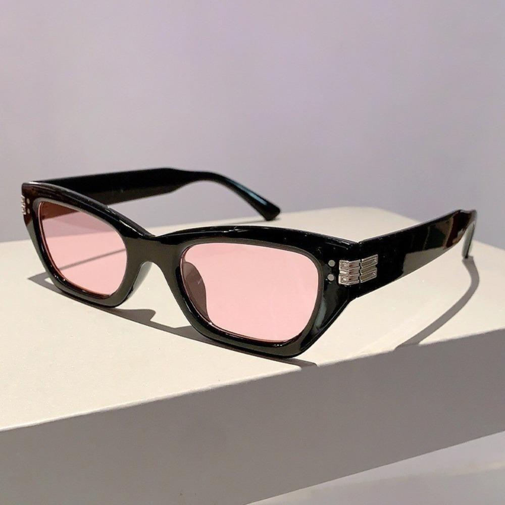 Fashion Retro Shades Sunglasses Hip-hop Cat Eye Aesthetic Shades Eyewear