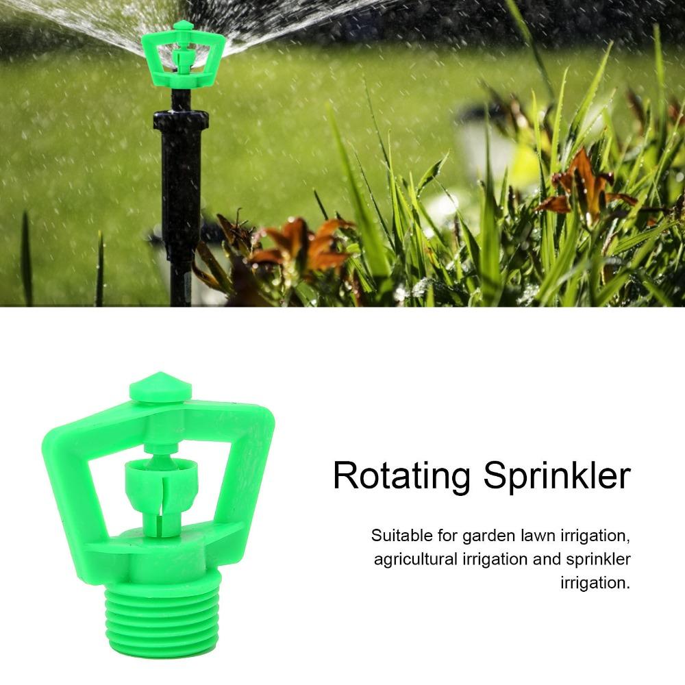 10PCS Easy To Install Irrigation Sprinkler G1/2 Male Thread Lawn Sprinkler  Greenhouse Watering