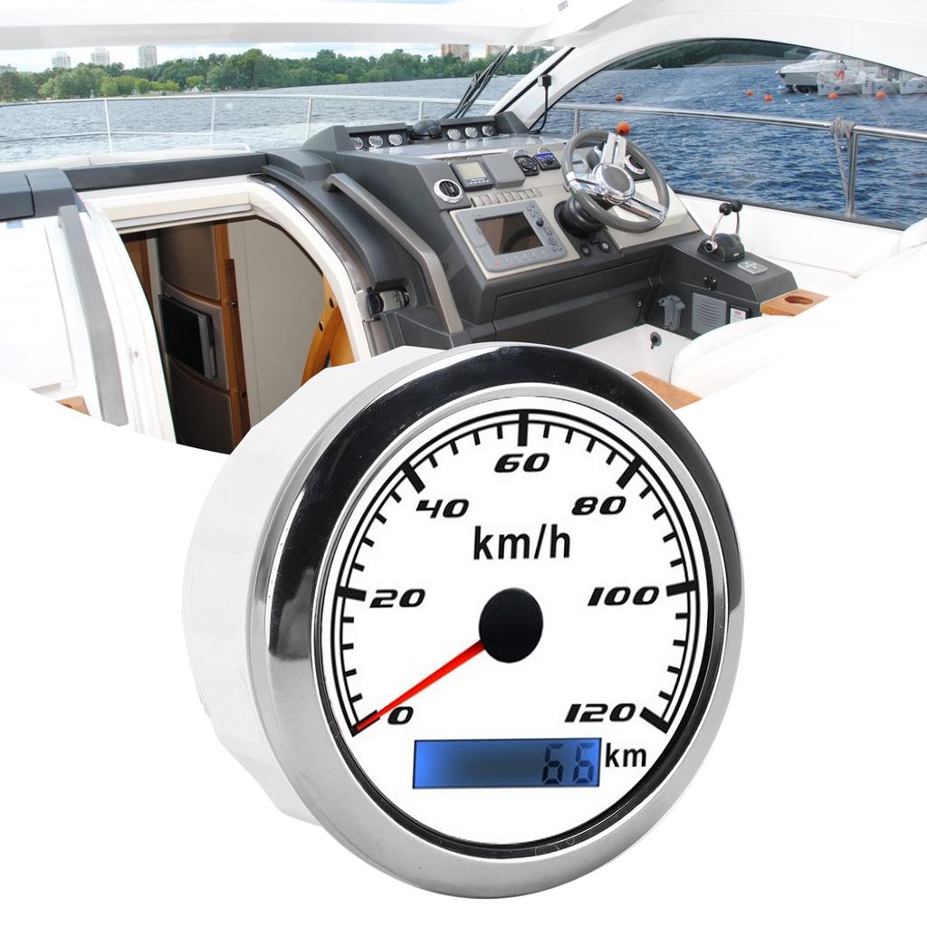 GPS meter Pointer Odometer 0120KM/H 0  KM IP67 932VDC   for Car Truck Boats