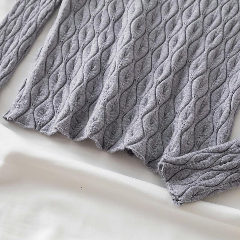 Pulover Tricotat Jumper Femei Gât Mediu Pulover Tricotaje Femei Slim Culoare Solidă Pulover Toamnă și Iarnă Călduros Moale Pull