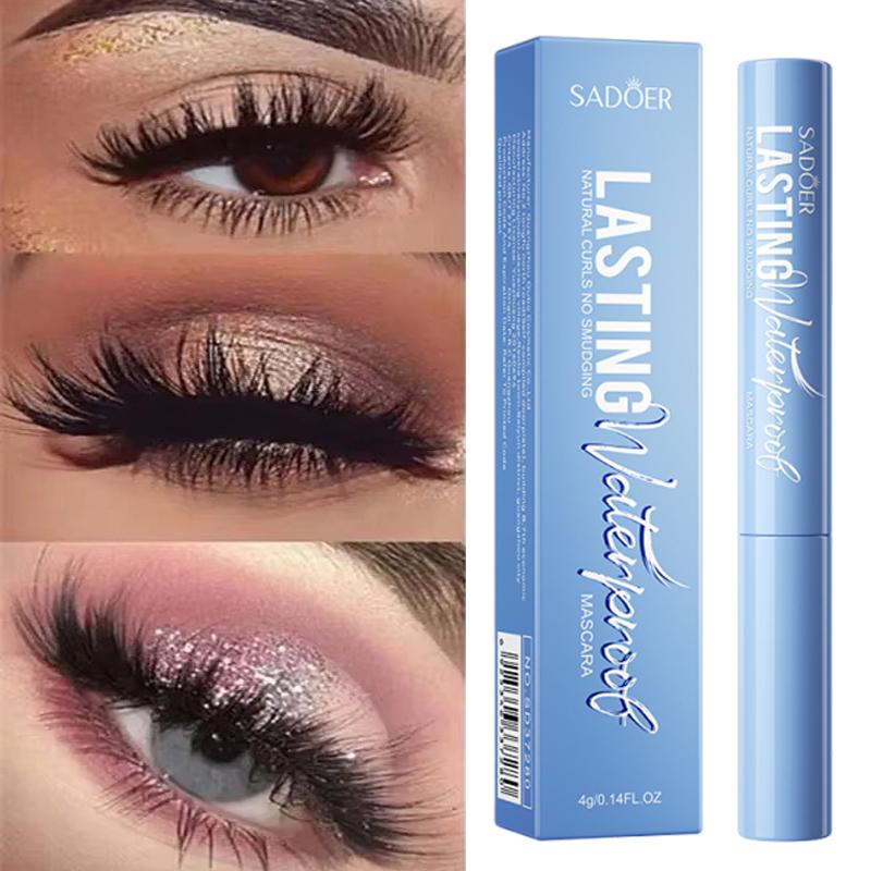 5D Waterproof Mascara Lengthening Eyelashes Women s Make-up Waterproof Mascara Black Silk Fibre Mascara Korean Cosmetics New