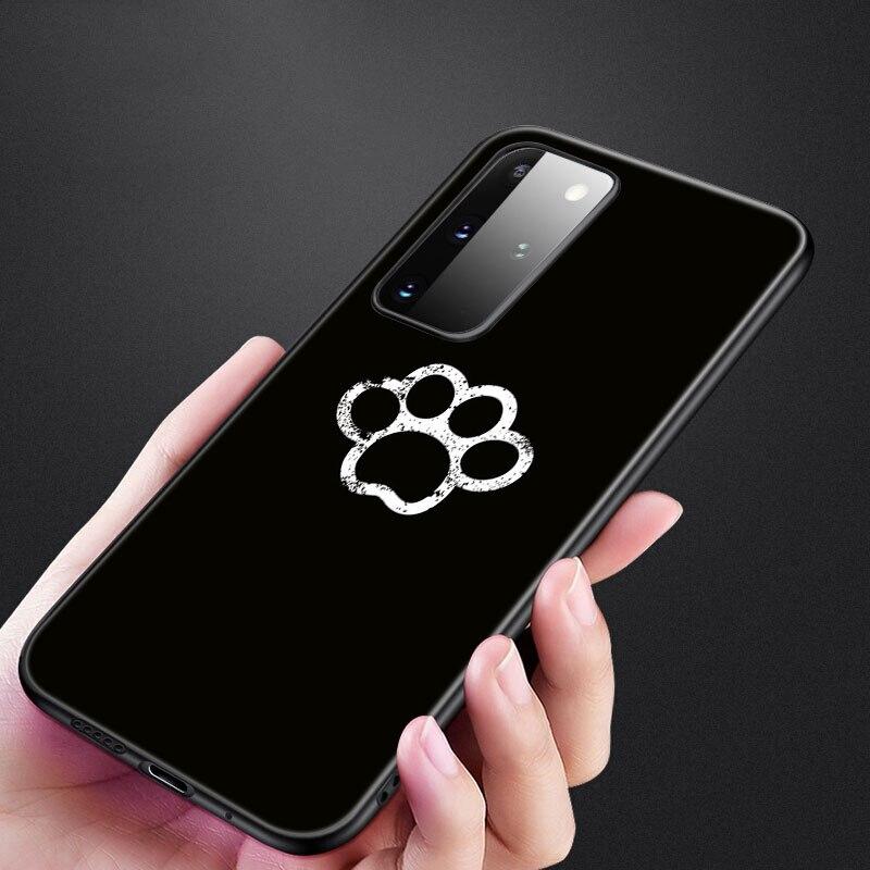 

Чехол для телефона Best friends Dog paw для Samsung Galaxy S20 S21 FE S10 Lite Note 20 10 Lite S8 S9 + S10E S10 Plus Ultra Black Cover Samsung Note 20Ultra