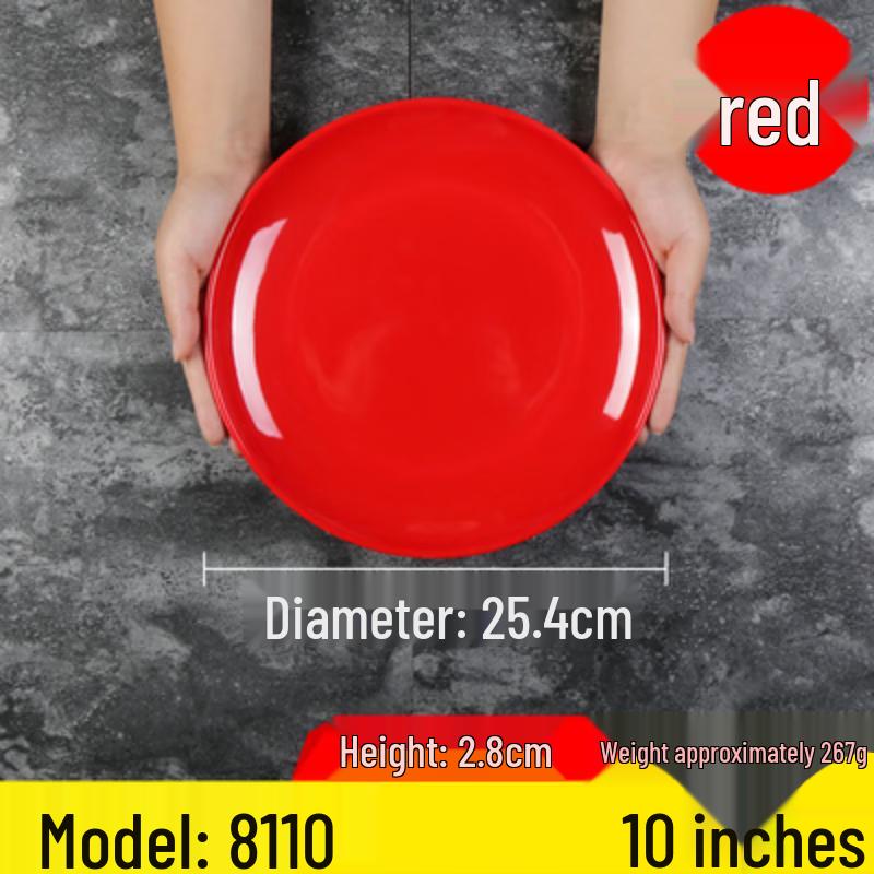Commercial Melamine Round Serving Plate