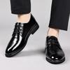 Scarpe da Uomo Business Casual in Pelle Stringate Scarpe da Uomo Britanniche Autunnali Slip-on Formali Traspiranti alla Moda Scarpe in Pelle 38-44