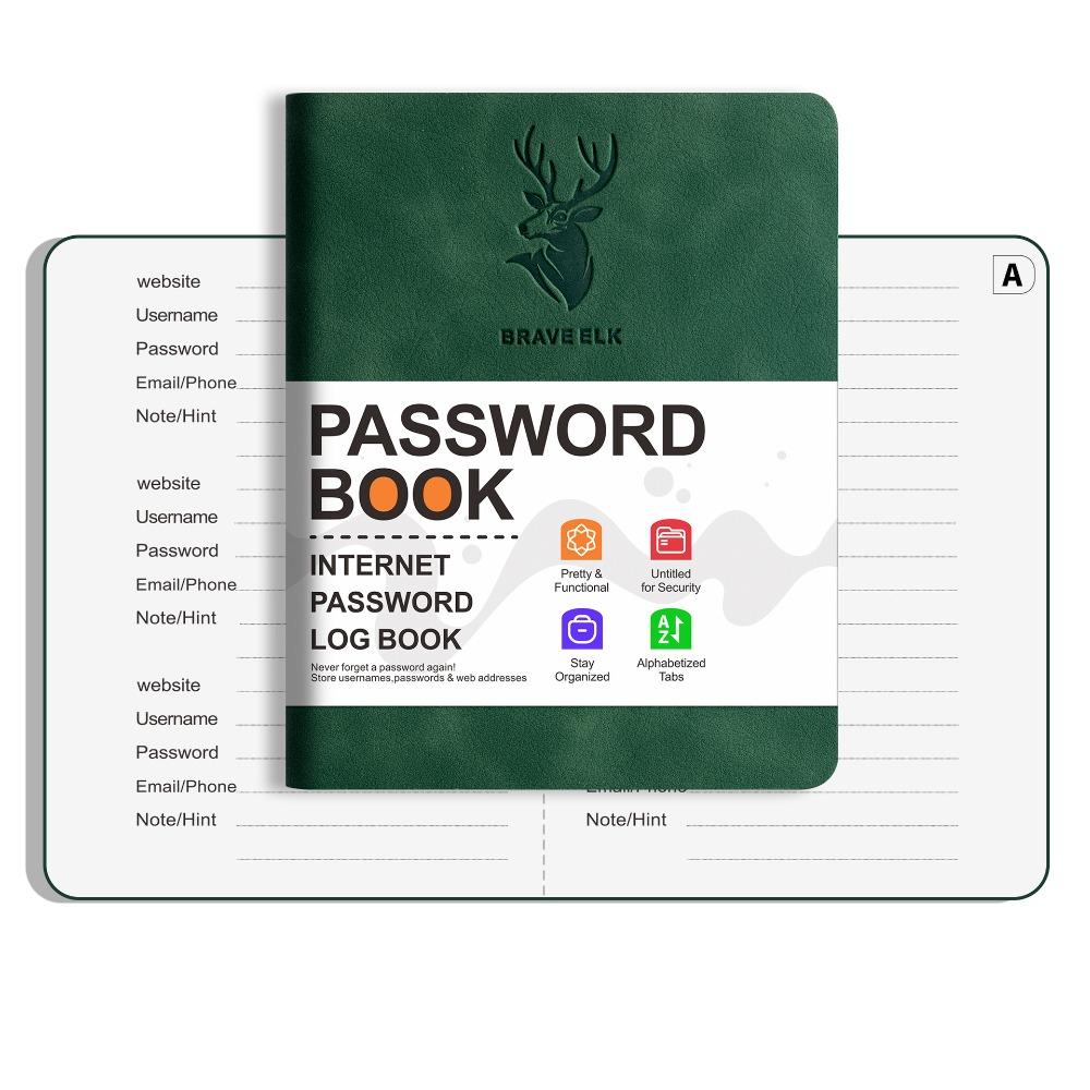 High-Density Paper Hardcover Notebook Thickened Paper Thickened Paper Notebook  School Use зелёный