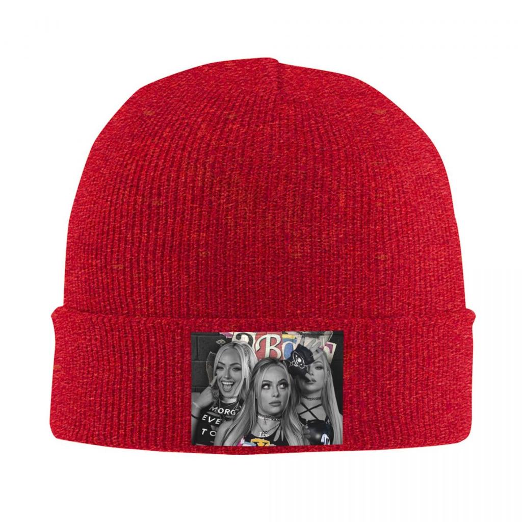 Liv Morgan Warm Knitted Cap Winter Knit Bonnet Hat Skullies Beanies Hip Hop Caps for Unisex