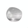 Micro Landscape Container High Transparent Nature Slant Cut Glass Bowl Creative Design Angled Mouth