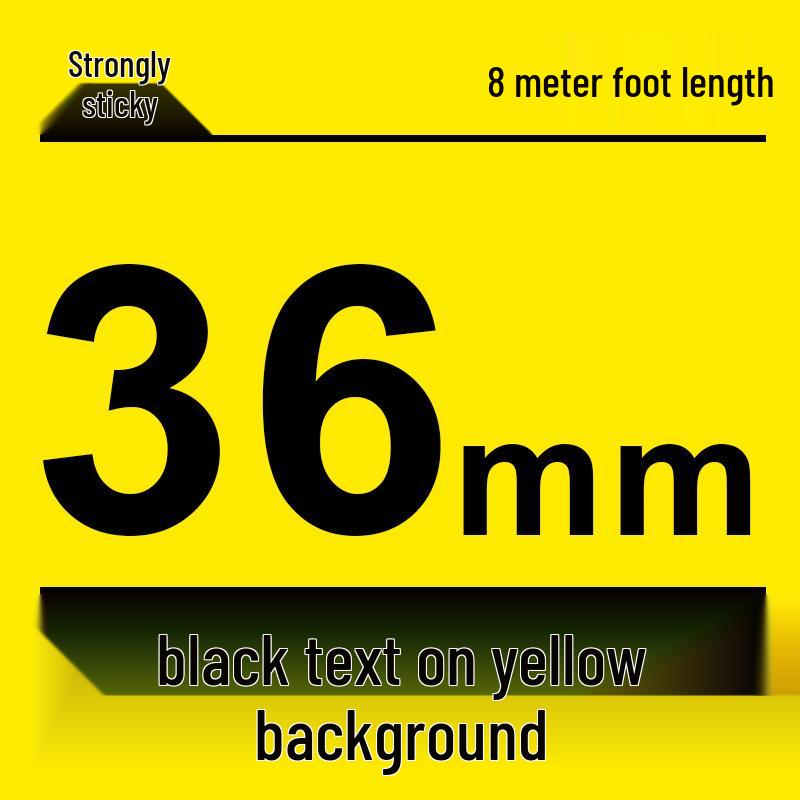 Compatível Fita para Rotulador Brother 12mm: PT-E100B/D210/D450/115B, Autoadesivo Laminado