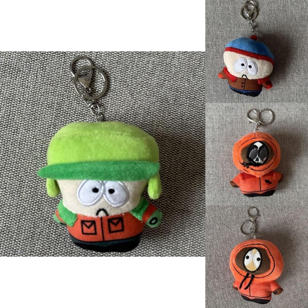 Chaveiro de Pelúcia de Personagem de South Park Com Enchimento de Algodão PP Para Presente e Exibição