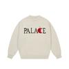 Palace Big Apple Knit Off White Unisex Tops P30KW043