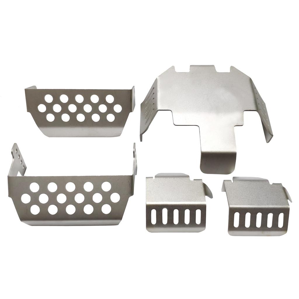 

(H0826)Шасі Armors Protection Guard Skids Plate для 1/10 Tra x xas TR x-4 T4 RC автомобіля