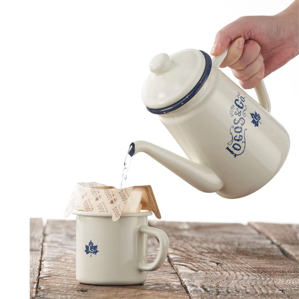 LOGOS Rayleigh Hollow Drip Kettle 81280042 1.1L