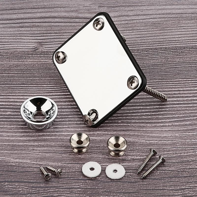 Professional Upgrade Set For Guitars Including Durable Reinforcement Plate And Strap Buttons